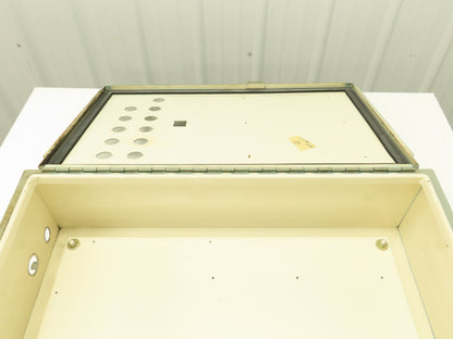 Hoffman A302008LP Electrical Enclosure Control Panel 30X20X8" Back Panel