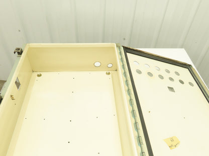 Hoffman A302008LP Electrical Enclosure Control Panel 30X20X8" Back Panel