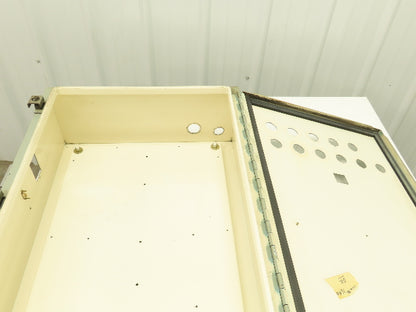 Hoffman A302008LP Electrical Enclosure Control Panel 30X20X8" Back Panel