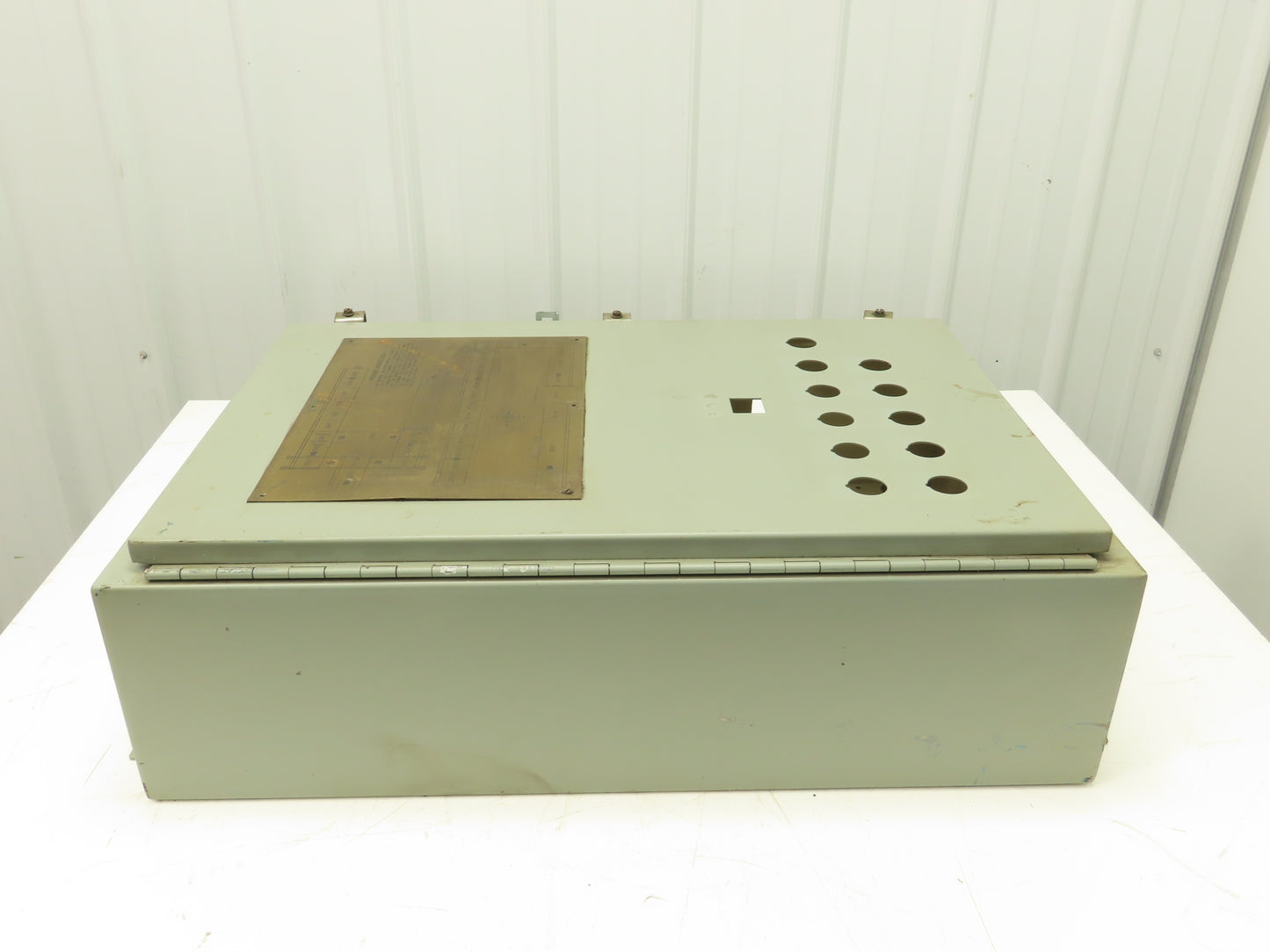 Hoffman A302008LP Electrical Enclosure Control Panel 30X20X8" Back Panel