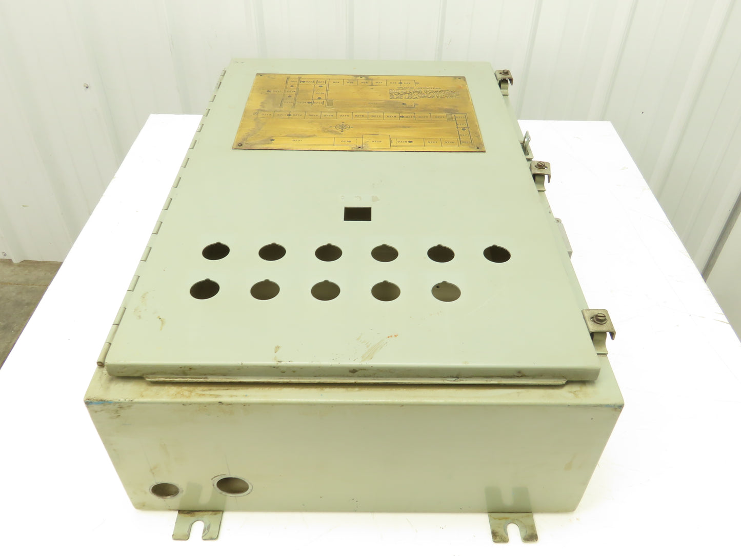 Hoffman A302008LP Electrical Enclosure Control Panel 30X20X8" Back Panel