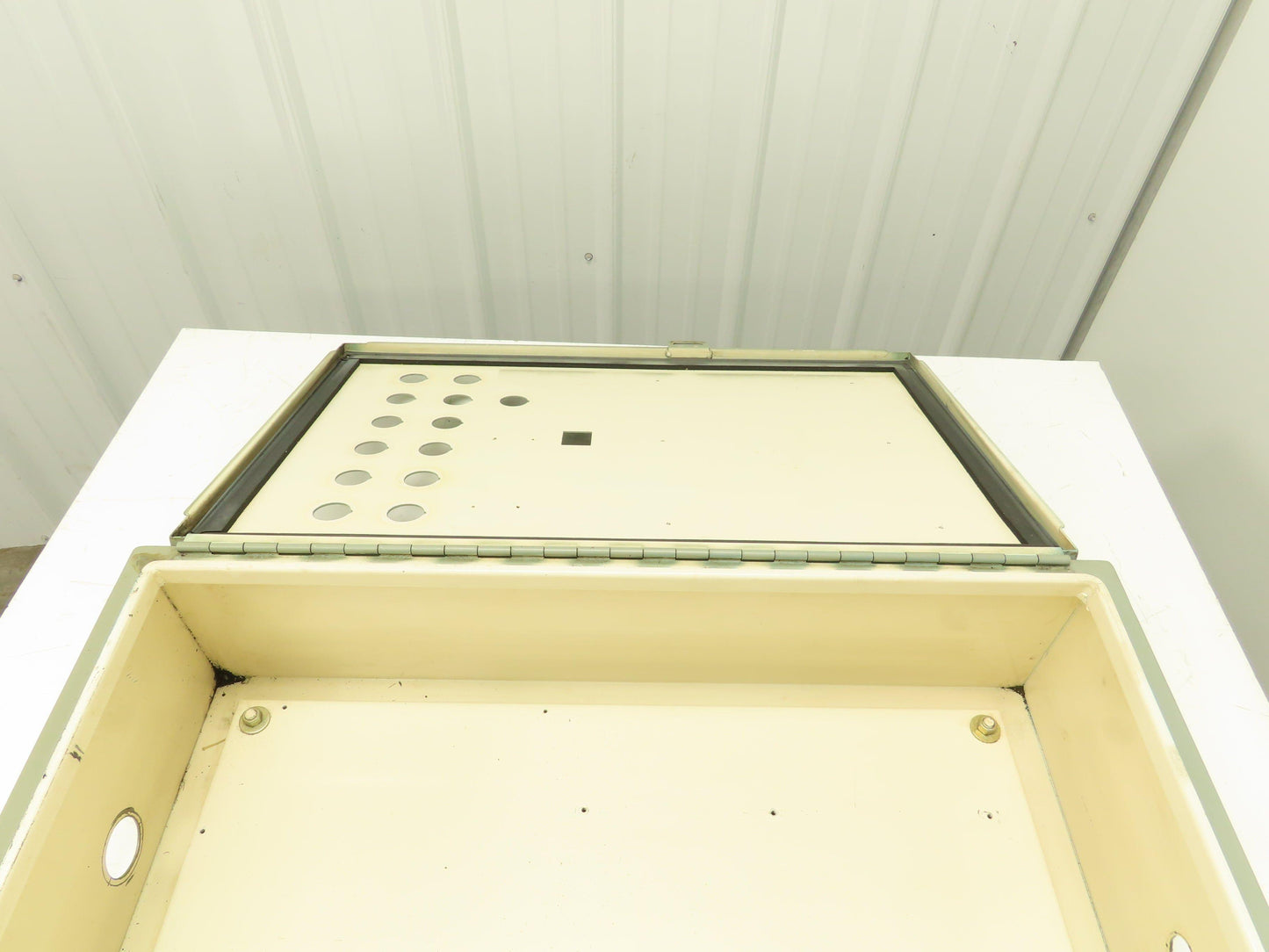 Hoffman A302008LP Electrical Enclosure Control Panel 30X20X8" Back Panel