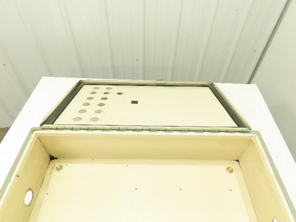 Hoffman A302008LP Electrical Enclosure Control Panel 30X20X8" Back Panel
