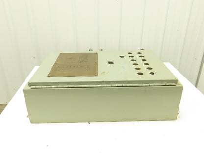 Hoffman A302008LP Electrical Enclosure Control Panel 30X20X8" Back Panel