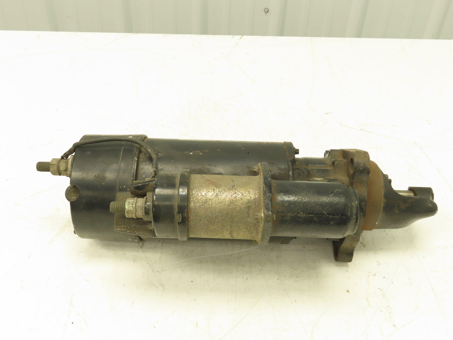 CAT Caterpillar Delco Remy 8C3592 Starter Motor 12V Direct Drive CW Rotation