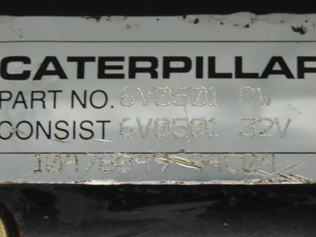 CAT Caterpillar Delco Remy 6V0501 Starter Motor 32V CW Rotation