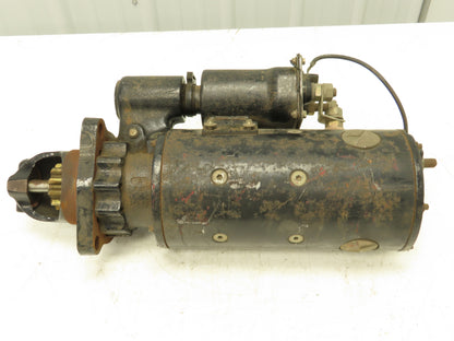 CAT Caterpillar Delco Remy 6V0501 Starter Motor 32V CW Rotation