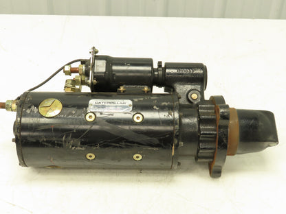 CAT Caterpillar Delco Remy 6V0501 Starter Motor 32V CW Rotation