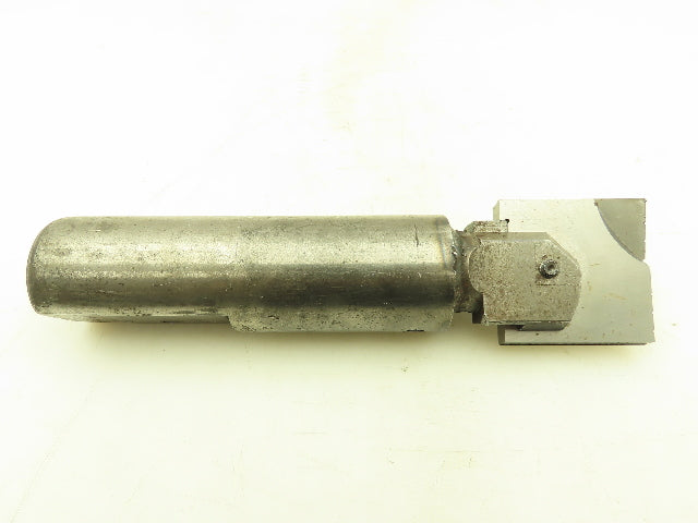 2" Dia Straight Shank Spade Drill Insert Holder 2.5" Blade