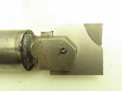 2" Dia Straight Shank Spade Drill Insert Holder 2.5" Blade