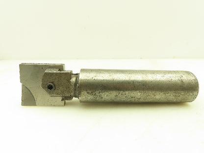 2" Dia Straight Shank Spade Drill Insert Holder 2.5" Blade