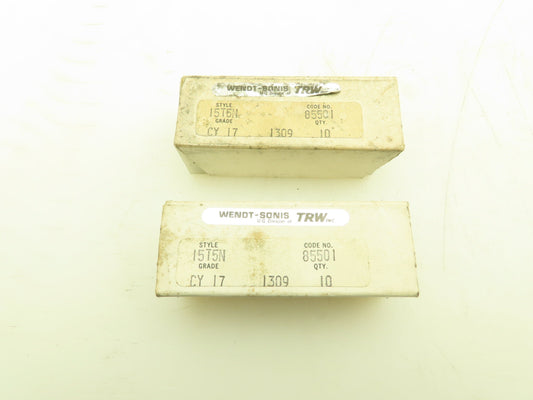 TRW Wendt-Sonis 15T5N Carbide Insert Grade CY17   Lot of 20pcs