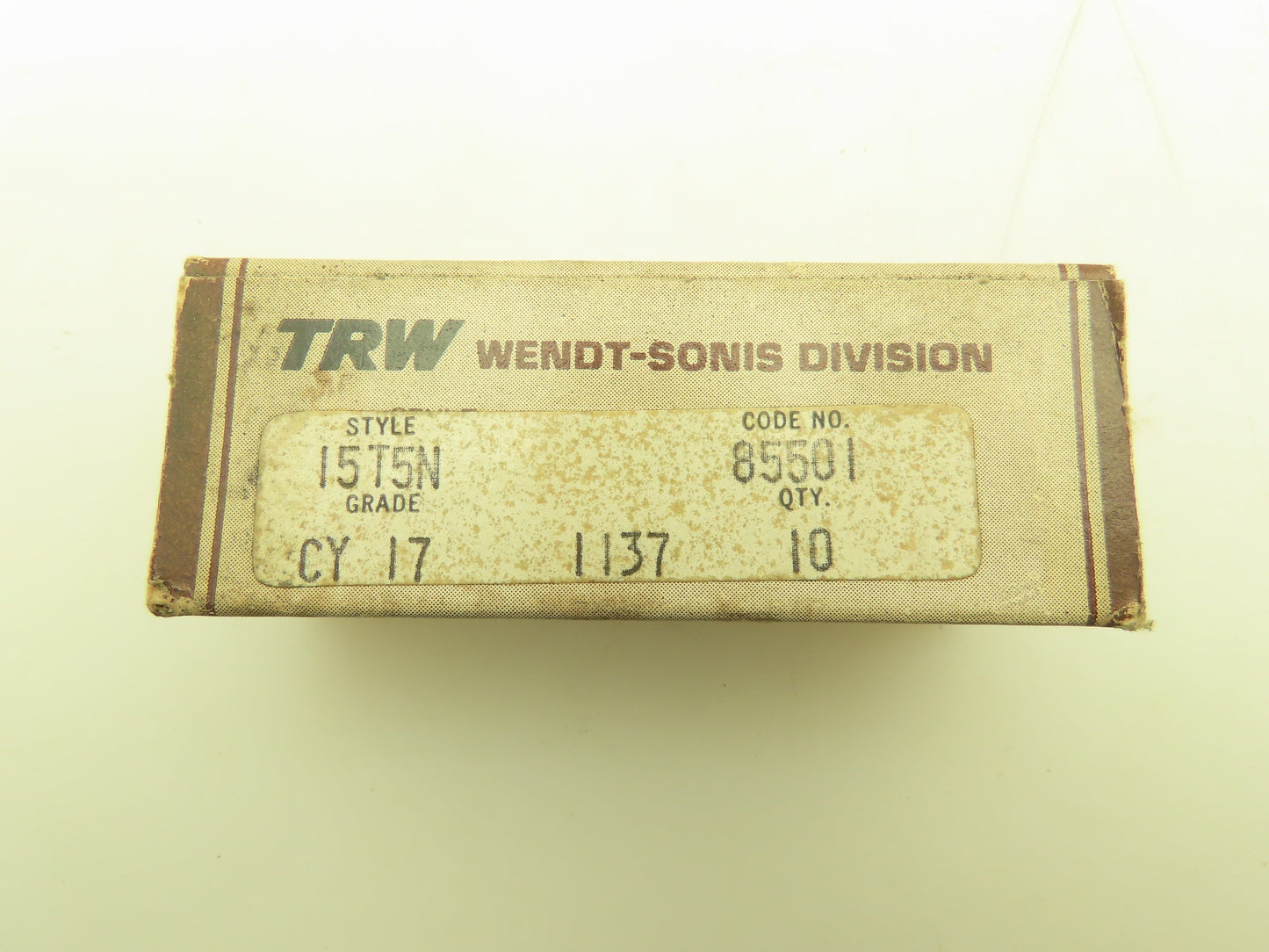 TRW Wendt-Sonis 15T5N Carbide Insert Grade CY17  (10pcs)