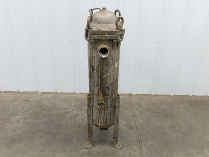 Filter Specialist FSPN-85 FSI Filter Bag Housing #1 316SS Side 2" Input/Output