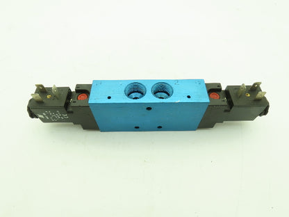 Automatic Valve L2004CBWDW-DB AV 5/3 Solenoid Valve 5 Port 3 Pos 3/8" NPT 24VDC
