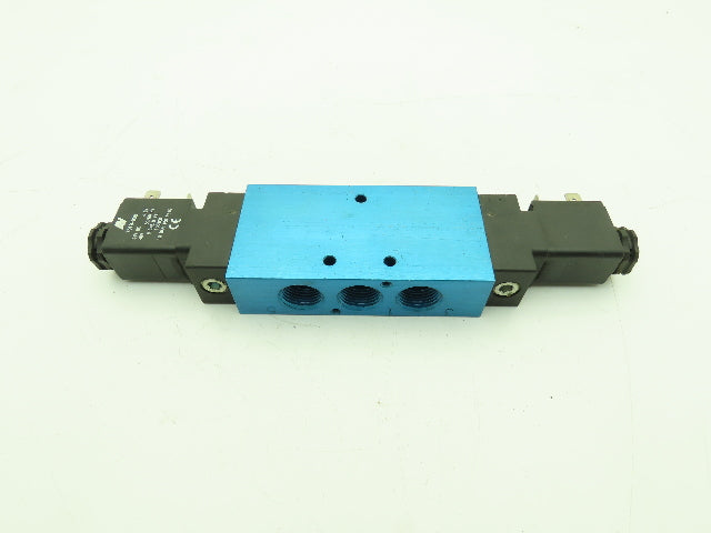 Automatic Valve L2004CBWDW-DB AV 5/3 Solenoid Valve 5 Port 3 Pos 3/8" NPT 24VDC
