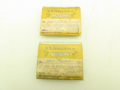 US Tool Groovall AD-576907-STD Carbide Insert Grade C7   Lot of 10pcs