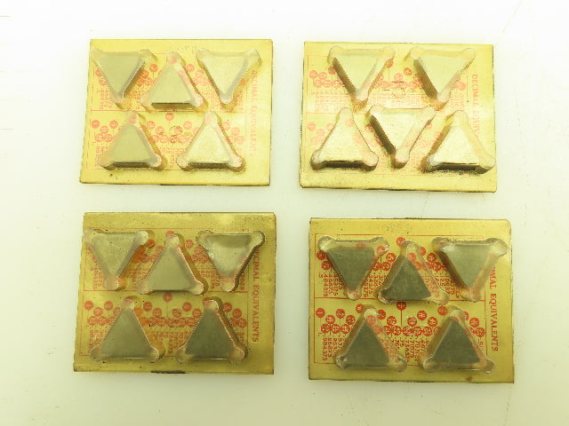 HTC Harrisville Tool Co AD-547018 Carbide Insert Grade K6   Lot of 20pcs