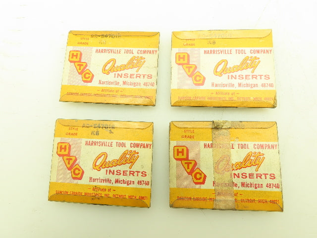 HTC Harrisville Tool Co AD-547018 Carbide Insert Grade K6   Lot of 20pcs