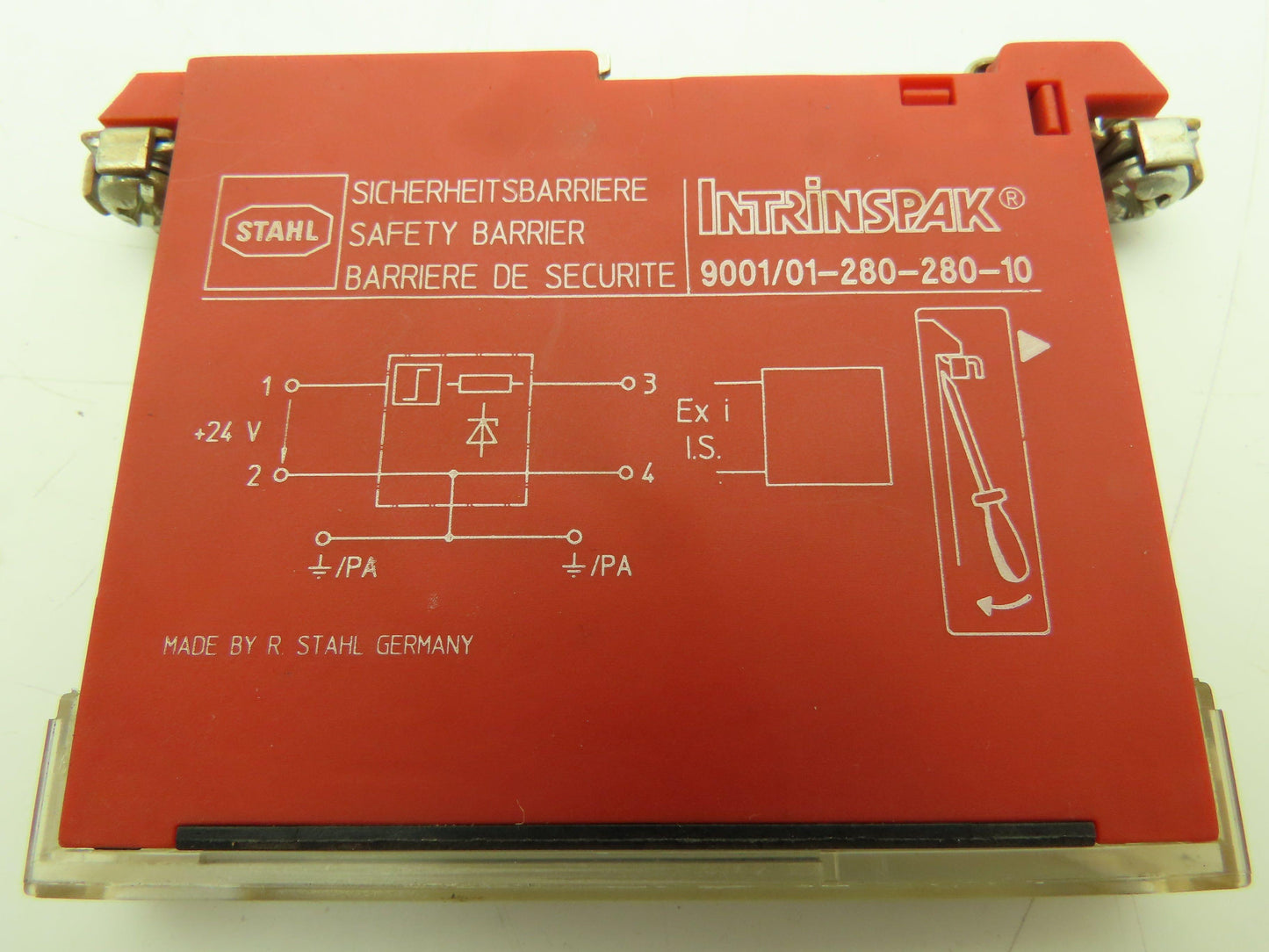 Stahl 9001/01-280-280-10 Intrinspak Safety Barrier Module Lot of 3