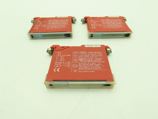 Stahl 9001/01-280-280-10 Intrinspak Safety Barrier Module Lot of 3