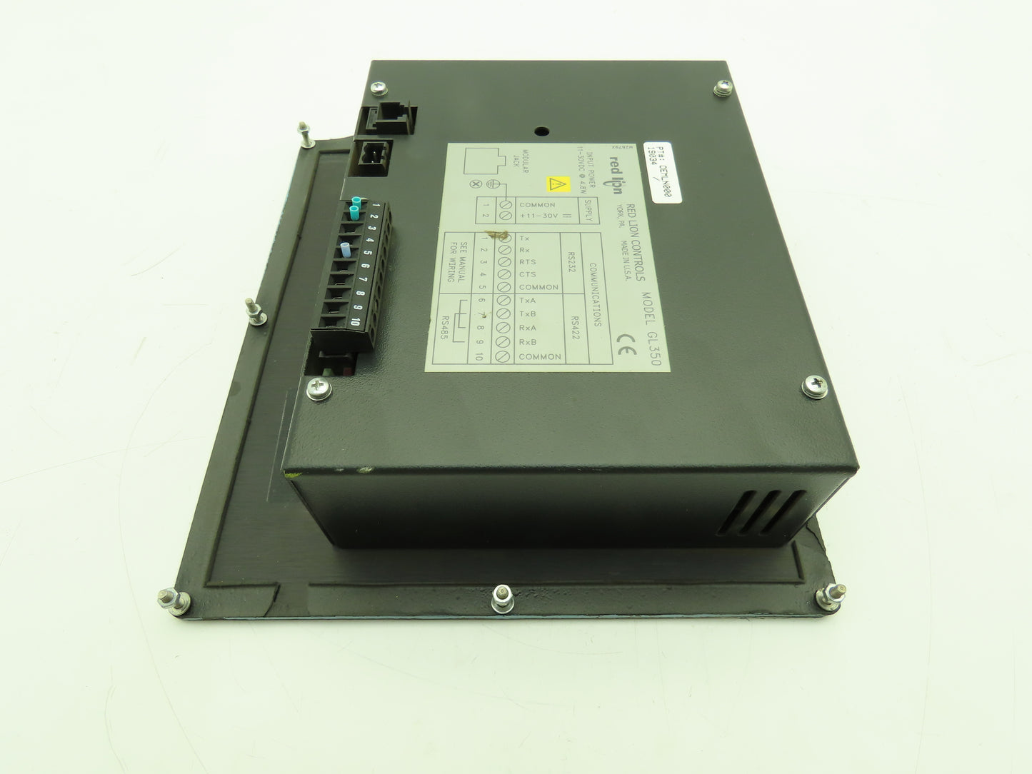 Red Lion GL350 Graco Precision Mix II Graphical Operator Control Terminal