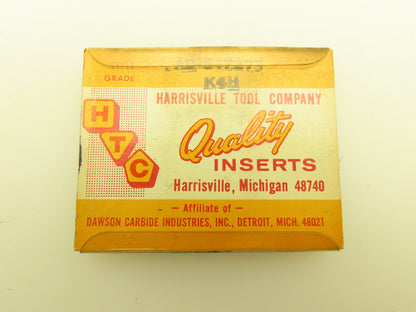 HTC Harrisville Tool Co AD-547278 Carbide Insert Grade K4H   Lot of 35pcs