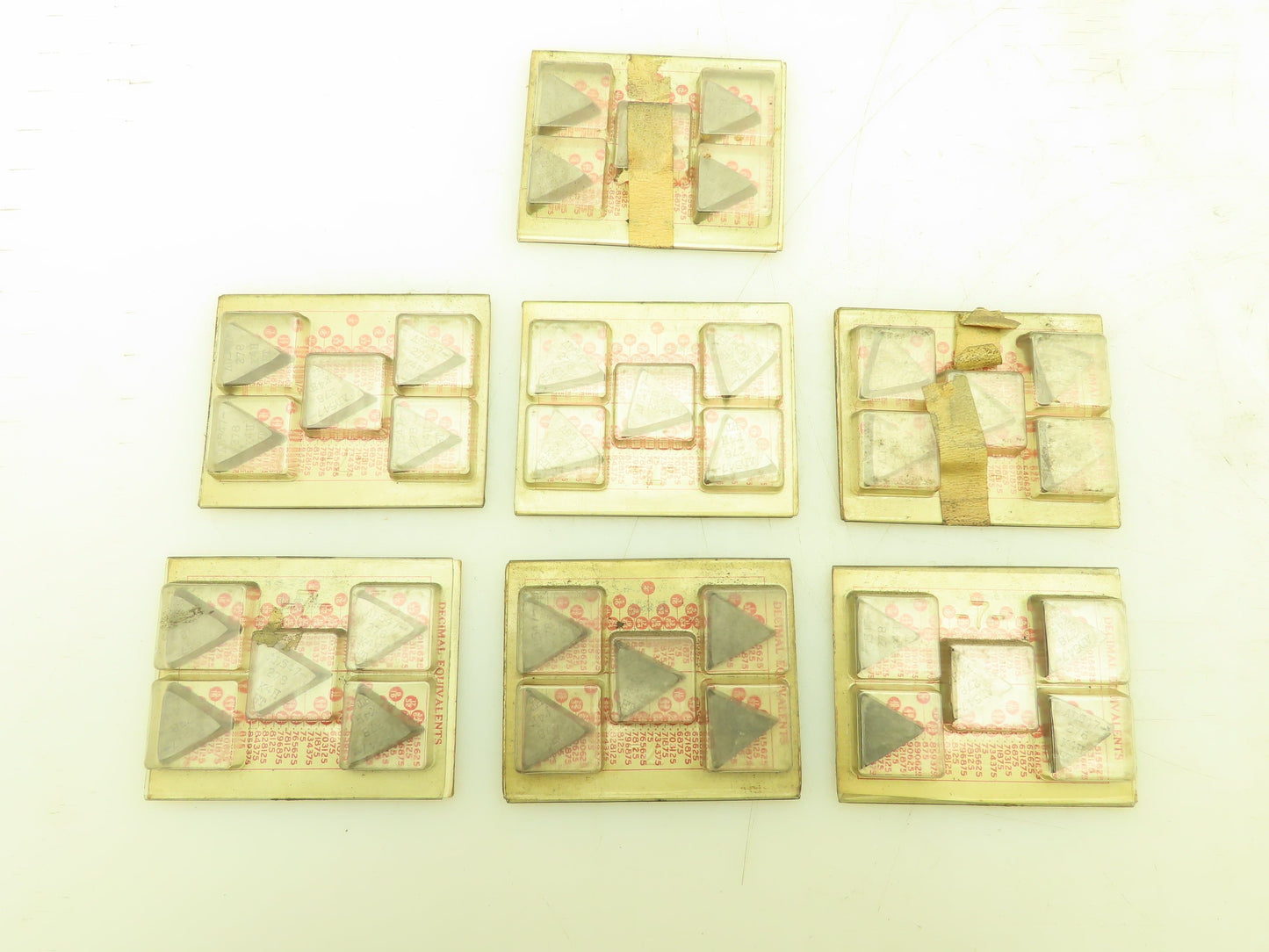 HTC Harrisville Tool Co AD-547278 Carbide Insert Grade K4H   Lot of 35pcs