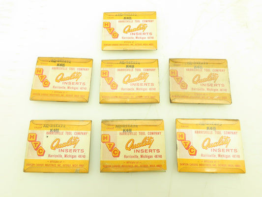 HTC Harrisville Tool Co AD-547278 Carbide Insert Grade K4H   Lot of 35pcs
