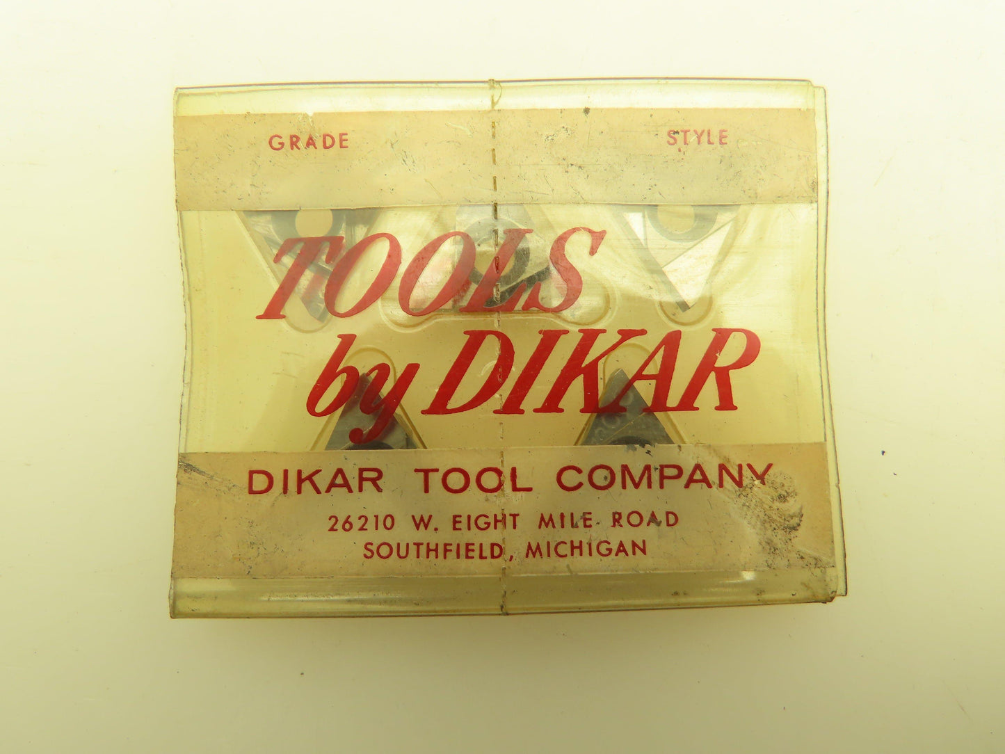 Dikar Tools AD57673 0VC125 Carbide Insert   Lot of 20pcs