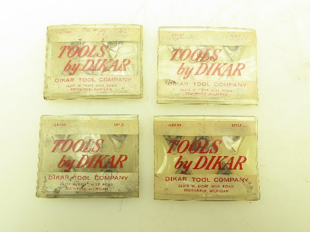Dikar Tools AD57673 0VC125 Carbide Insert   Lot of 20pcs
