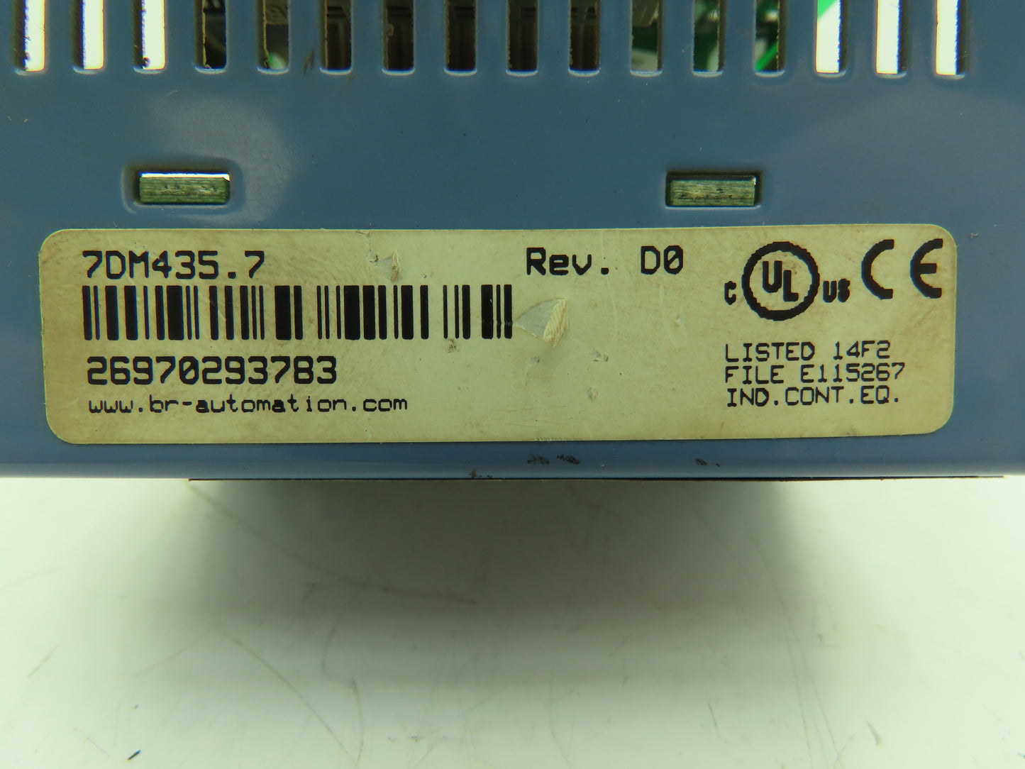 B&R Automation 7DM435.7 PLC Input Output Module DM435