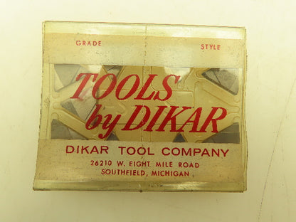 Dikar Tool AD5780956 06 Carbide Insert   Lot of 100pcs