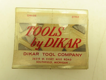 Dikar Tool AD5780956 06 Carbide Insert   Lot of 100pcs