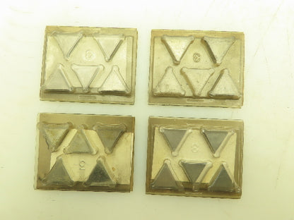 Carbide Grinding Co ATD803252-274 Carbide Insert Grade    Lot of 18pcs