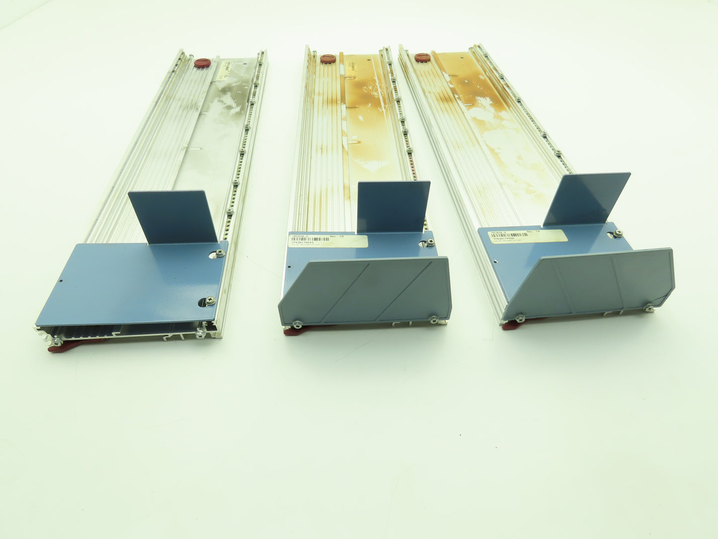 B&R Automation 7BP706.0 PLC Module Rack End Hardware Attachments Lot of 3