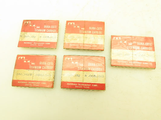TNMA 54N Dura-Cote Titanium Carbide Insert Grade MTC14   Lot of 25pcs