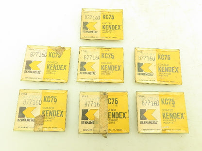 Kennametal B77160 Carbide Insert Grade KC75  Lot of 34pcs