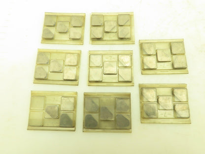 Trianglia MSS-CU  M-45 Face Mill Carbide Insert   Lot of 38pcs