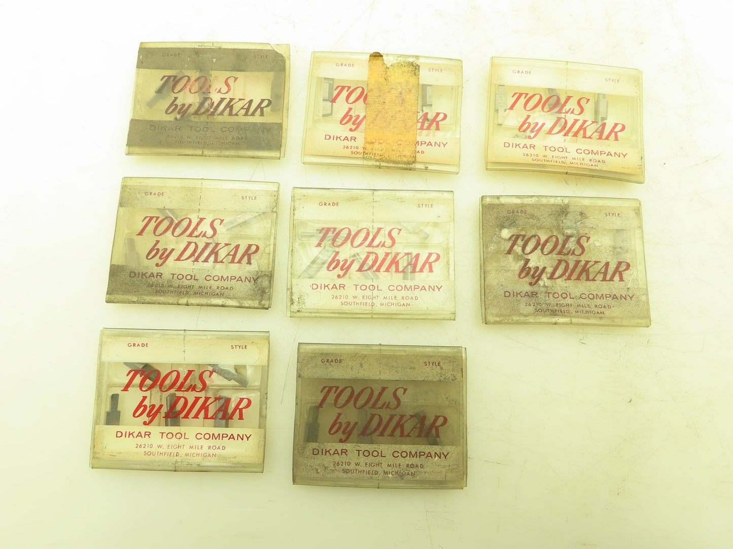 Dikar Tool AD576-6734 Carbide Insert Grade VC125   Lot of 40pcs