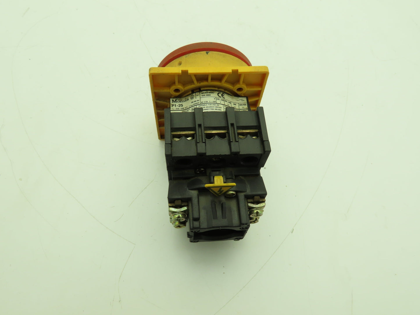Moeller P1-25 Safety Disconnect Switch 690V 25A 3 Pole Lot of 2