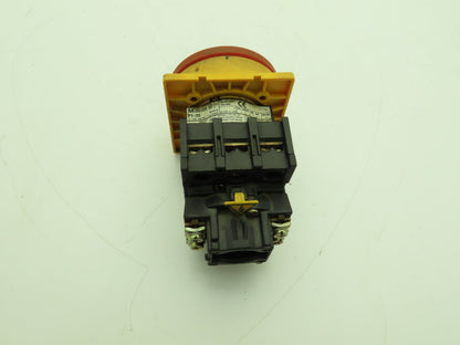 Moeller P1-25 Safety Disconnect Switch 690V 25A 3 Pole Lot of 2