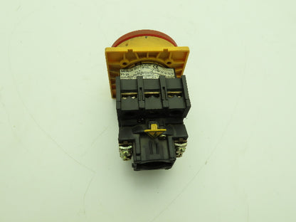 Moeller P1-25 Safety Disconnect Switch 690V 25A 3 Pole Lot of 2