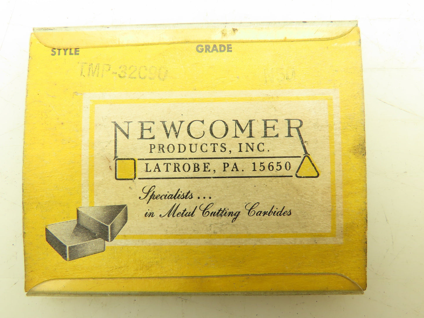 Newcomer TMP-32C90 Carbide Insert Grade N50   Lot of 34pcs