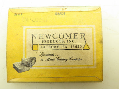 Newcomer TMP-32C90 Carbide Insert Grade N50   Lot of 34pcs