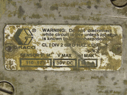 Graco 110-571 Sensor PM Module Carrier Frequency 30VDC