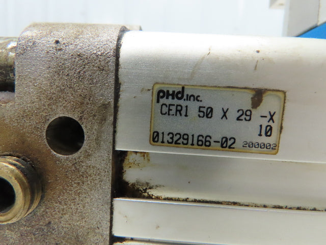 PHD CER1 50x29-X10 Rodless Gantry Rail Pneumatic Air Slide Cylinder