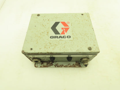 Graco Pneumatic Control Panel Mac Solenoid Valve 3 Way 24VDC MPL Pressure Switch
