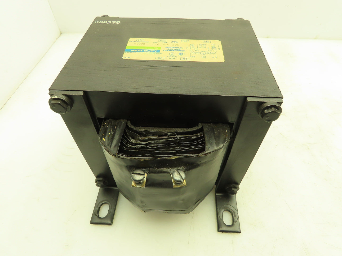 Hevi-Duty Y2000 Control Transformer 2KVA Sz0  240/480V -  120V