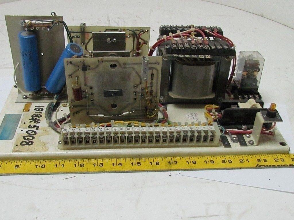 Leybold-Heraeus 0800912-2 Rev C D.C. Power Supply Needs Capacitor Resoldered